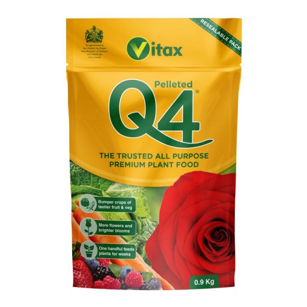 VITAX Q4 PREMIUM PLANT FOOD Garden Roses Pococks Roses The
